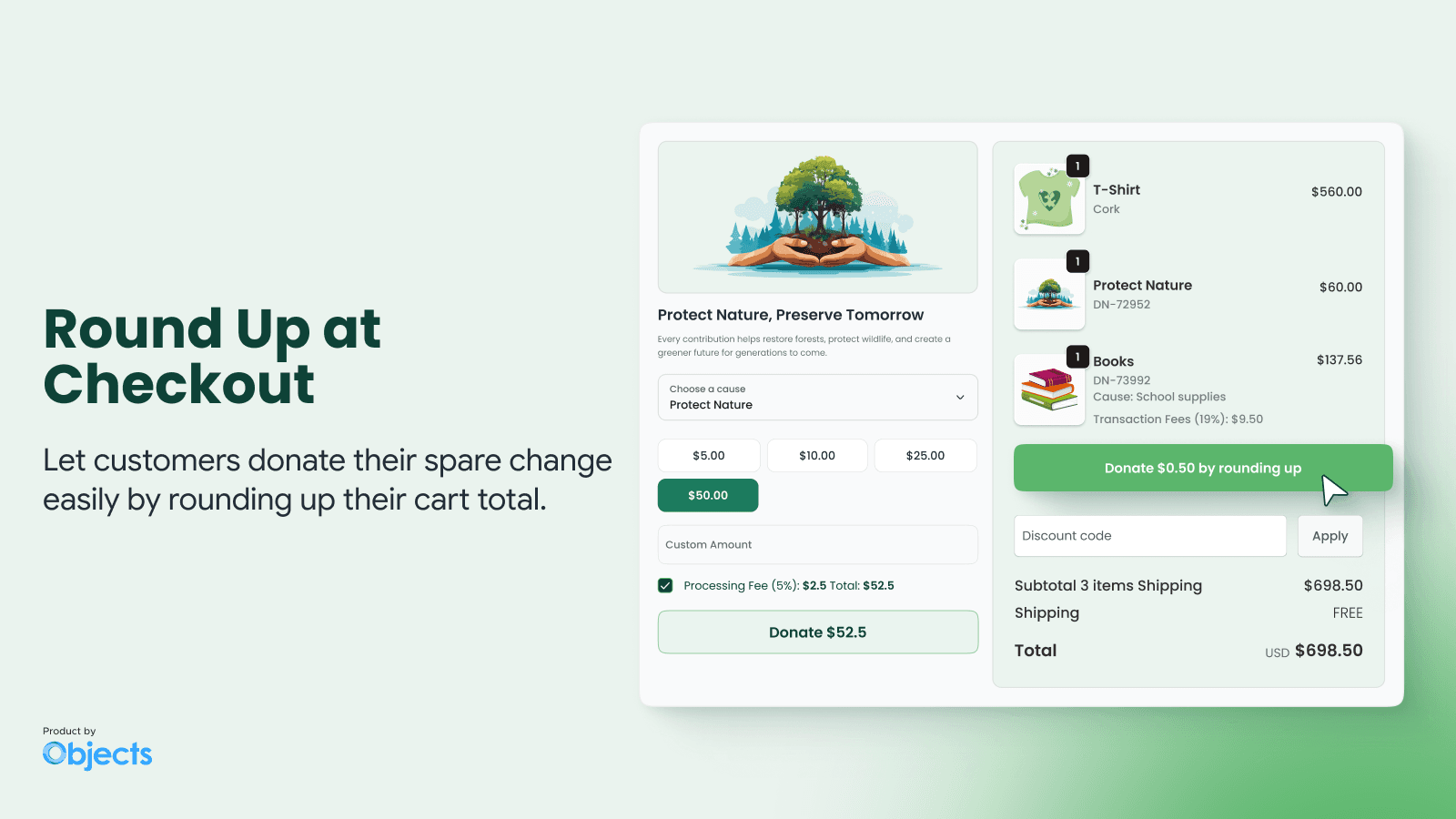 Enable Round-Up Giving in Your Shopify Store, Donate Now: Donation & Charity