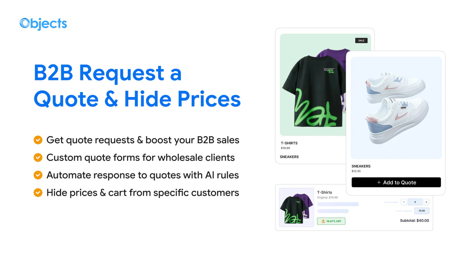B2B Request Quote & Hide Price Shopify app