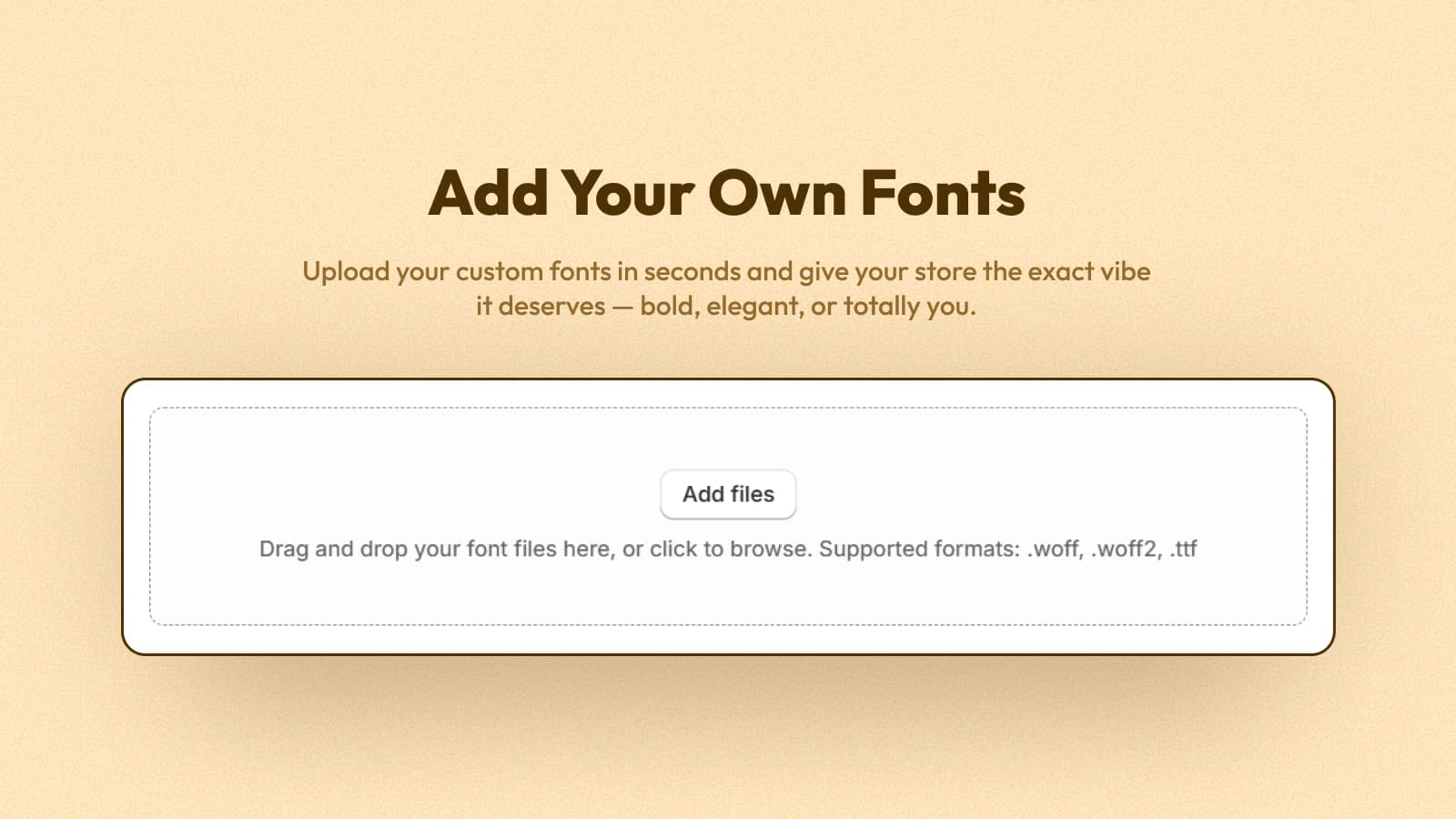 Bring Your Own Brand Fonts, Fontly - Easy Font Changer Pro
