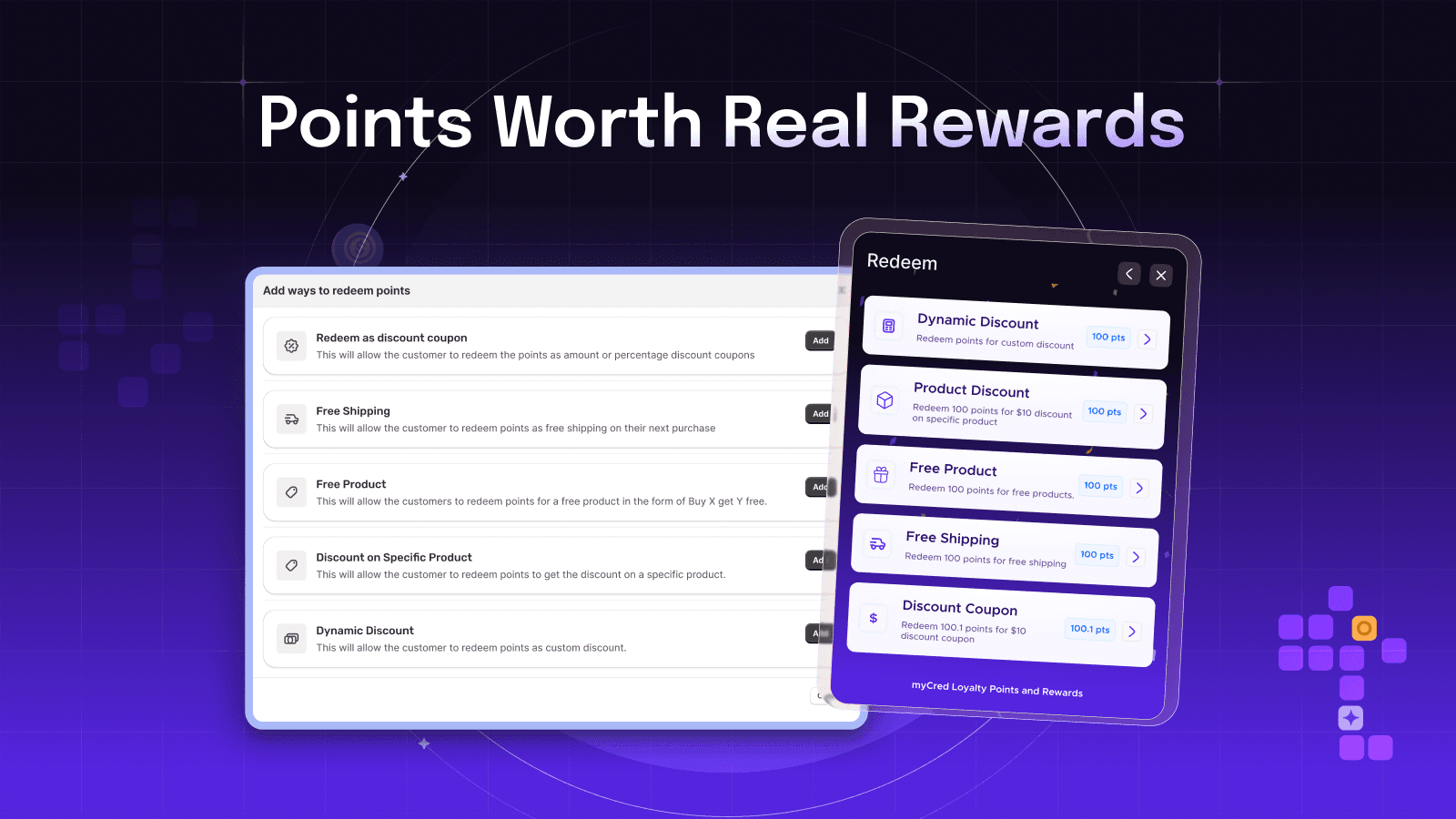 Redemption Worth Coming Back For, myCred Loyalty Points & Reward