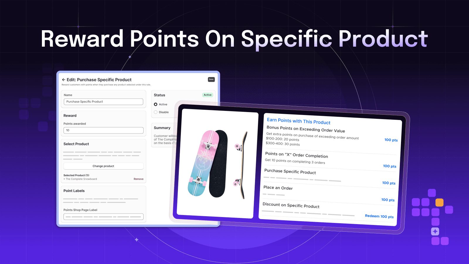 Target Specific Products and Collections, myCred Loyalty Points & Reward