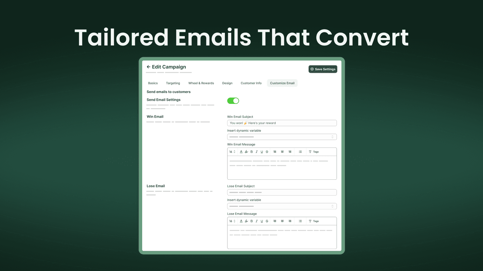 Emails That Convert After the Spin, Spin Wheel Email Popup & Games