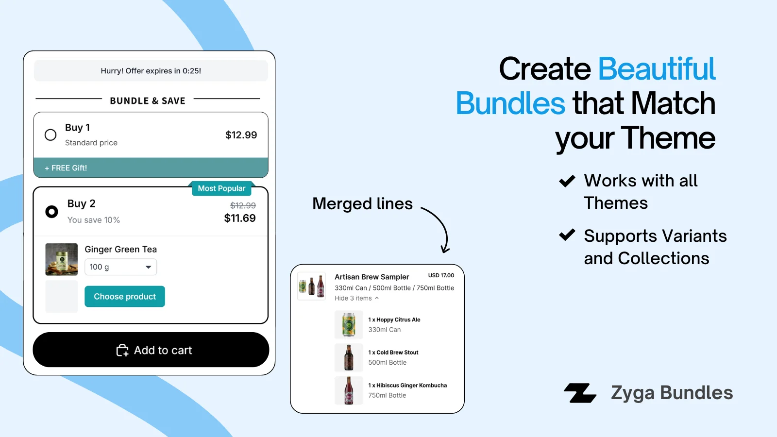 Beautiful Bundles and Boost Your Sales, Zyga Bundles | Mix and Match